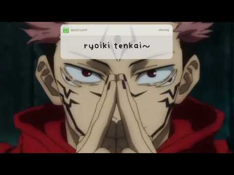 Notification sound | Ryomen Sukuna | “ryoiki tenkai”