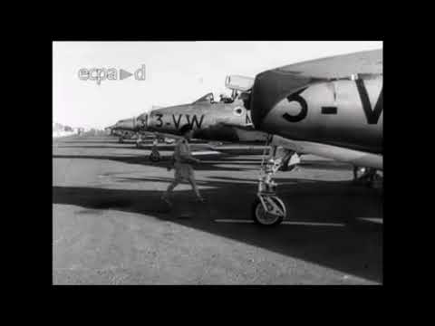 French F-84F Thunderstreak during 1956 Suez Crisis
