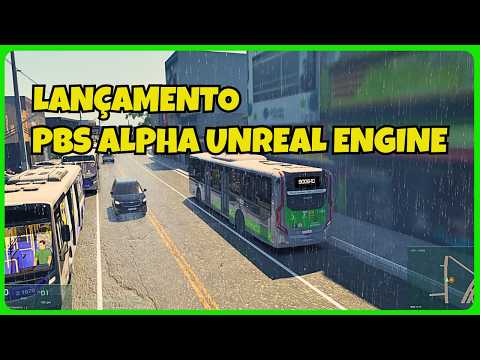 🟢Testando Proton Bus Simulator Alpha PBS Unreal Engine no Mapa CCS Zona Norte SP