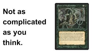 Reading the Card Explains the Card