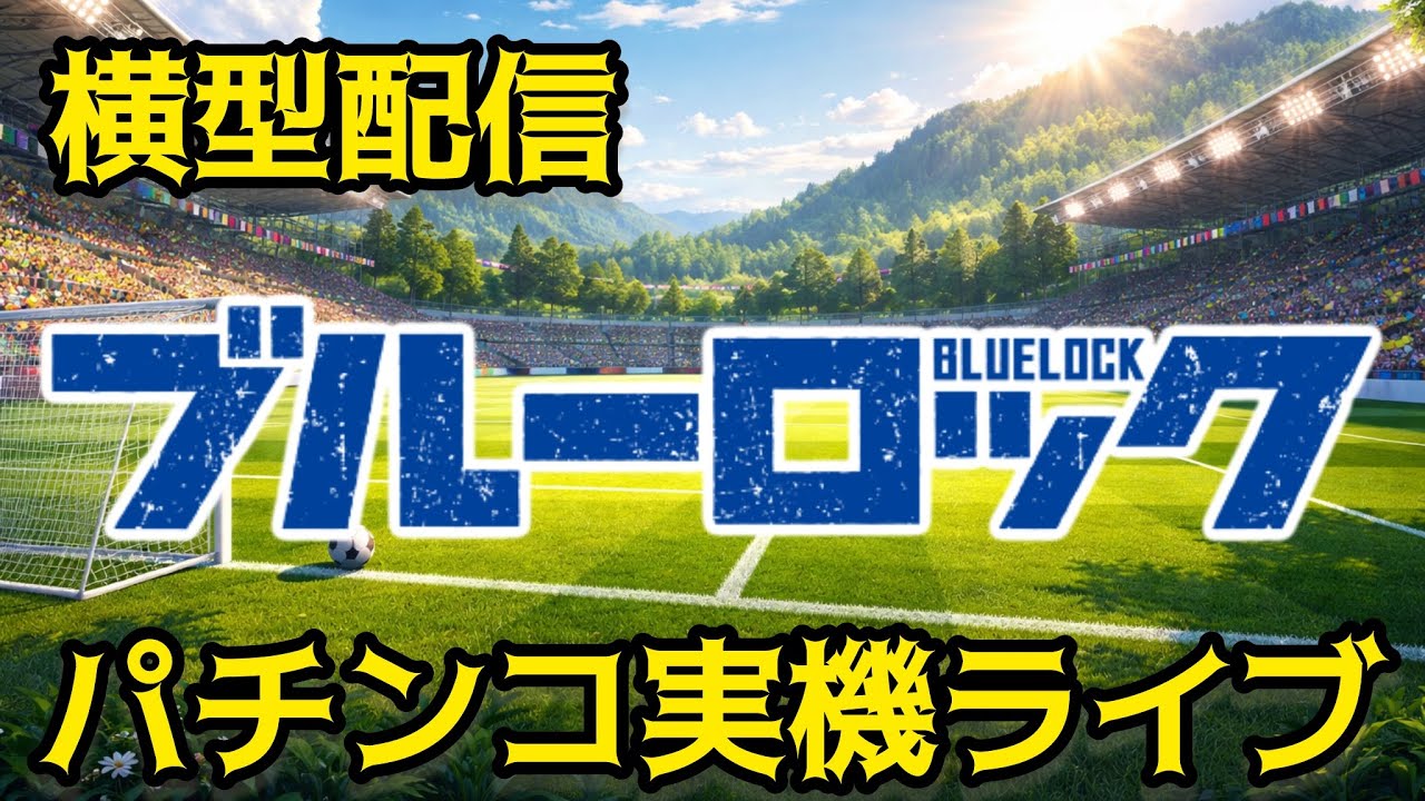 【神回!?】最新台よりブルーロックで覚醒!? パチンコ実機ライブ🔥大当たり連発なるか