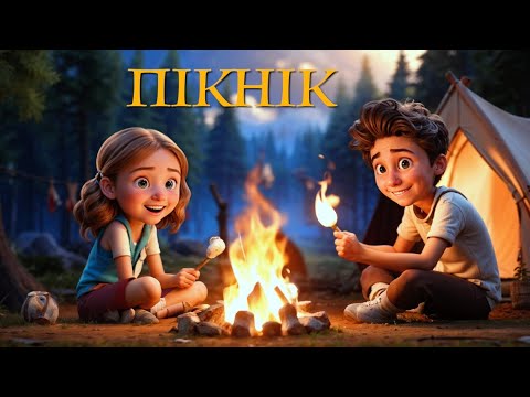 Мудрі казки з дітками — ПІКНІК / пожежа у лісі / казка українською