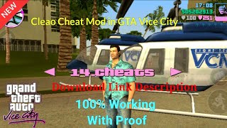 Cleo Cheat new Mod for GTA vice city Android Cleo script new cheat codes game