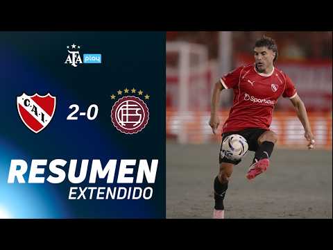 Independiente 2-0 Lanus | #TorneoApertura2026 | RESUMEN EXTENDIDO | FECHA 5