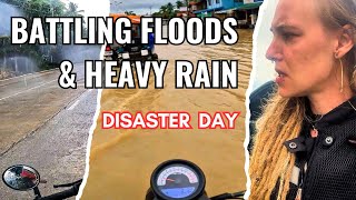 EP 11 - Nothing Went as Planned! Solo Ride Through Floods & Chaos to Bantayan!