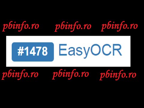 Limbajul C++, problema #1478 easyOCR de pe site-ul pbinfo.ro