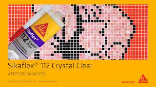 Sikaflex-112 Crystal Clear ragasztó