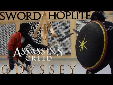 Assassin's Creed Odyssey - Sword & Spear VS Hoplite - HEMA Duel - Real life fighter & stunts