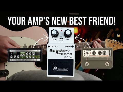 3 in 1 Boost Pedal! | BOSS Waza Craft BP-1w - Booster and Preamp Pedal Demo