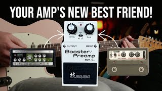 Video thumbnail for 3 in 1 Boost Pedal! | BOSS Waza Craft BP-1w - Booster and Preamp Pedal Demo by Let's Play All