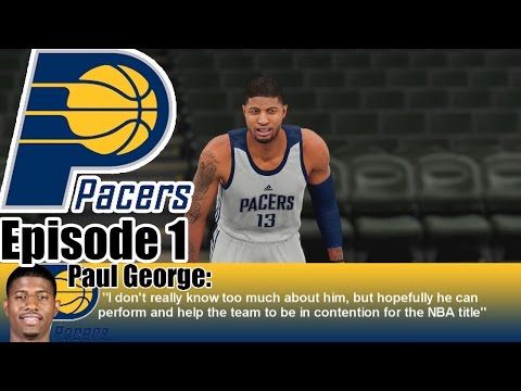 NBA 2k16 - MyGM - Indiana Pacers - #1 - New Way To Do MyGM