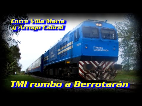 Tren Museo Itinerante - Entre Villa María y Arroyo Cabral - Córdoba - 26/04/2023