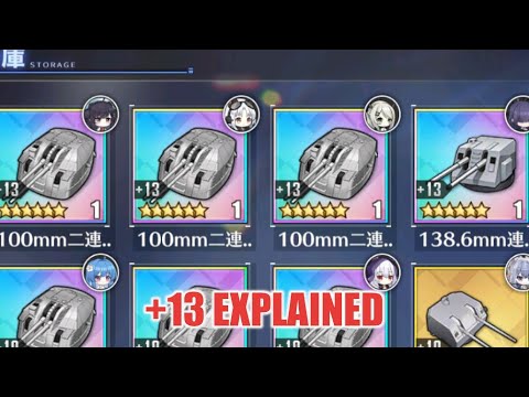 [Azur Lane] What Does Upgrading Equipment Past +10 Do?