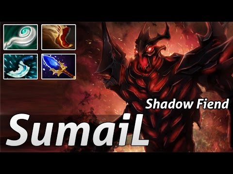 Shadow Fiend Eul's Boss by Sumail vs Artezzy, Fear, Crit 8000 MMR US East Dota 2