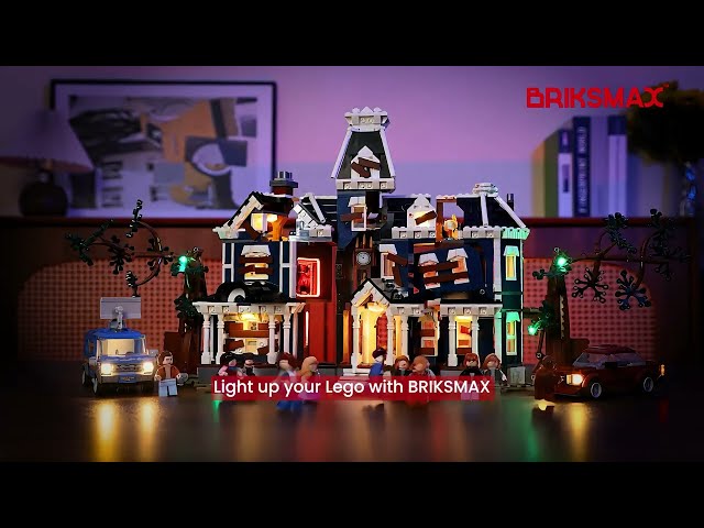 Vídeo relacionado con BRIKSMAX Kit de iluminación LED para Lego Icons Stranger Things: La Casa Creel - Compatible con Lego 11370 Building Blocks Model- No incluir el Conjunto de Lego