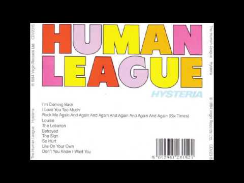 The Human League - Hysteria (1984) full album