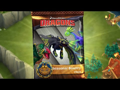 THE NEW SEASONAL BOUNTY PACK - Dragons: Rise of Berk