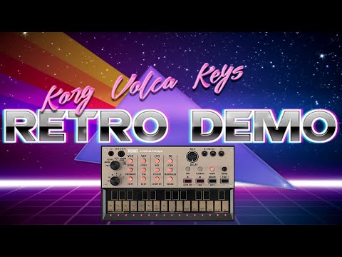 Korg Volca Keys Demo Retro