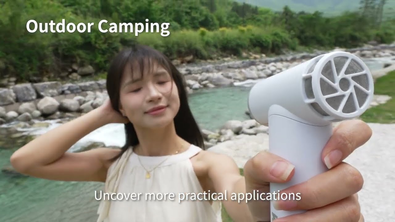 KiCA Reisehaartrockner Jet Dry Hellblau