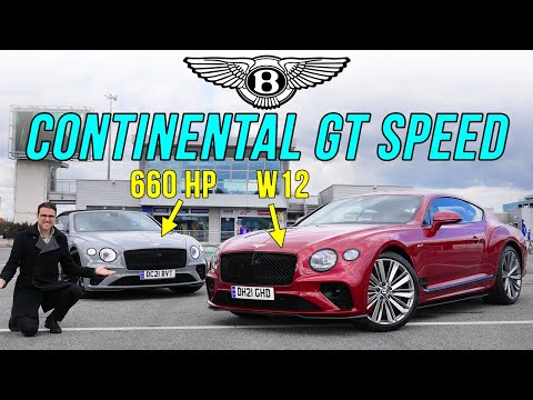 new Bentley Continental GT Speed W12 REVIEW 2022 Coupé racetrack vs Convertible cruise