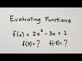 How To Evaluate Functions Evaluating Function General Mathematics
