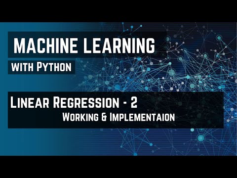 Machine Learning With Python 3 Linear Regression Working Implementation