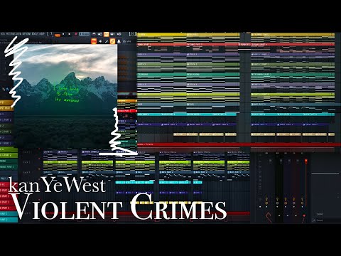 Violent Crimes - Kanye West (FL Studio Remake)