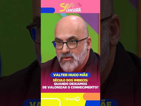 O escritor Valter Hugo Mãe reflete sobre a exaltação da desinformação