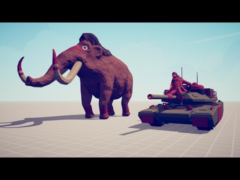 TANK & MAMMOTH vs 10x EVERY UNIT - Totally Accurate Battle Simulator