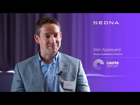 Alan Appleyard of Casper Group shares how they save 37.5 hours a week with SEDNA's Shelly solution