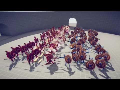 50x Spartan Army vs EVERY Units Tournament | Totally Accurate Battle Simulator TABS