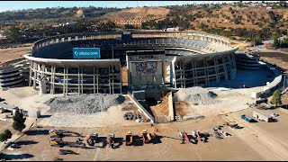 San Diego SDCCU Stadium Flyover 12/6/2020