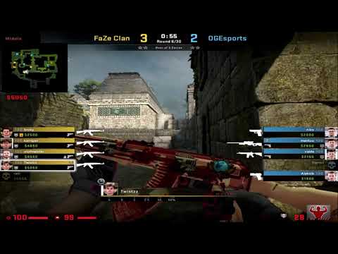 CSGO POV DEMO Twistzz  (FaZe)(26-18) vs OG / ancient / BLAST Premier Fall Groups 2021