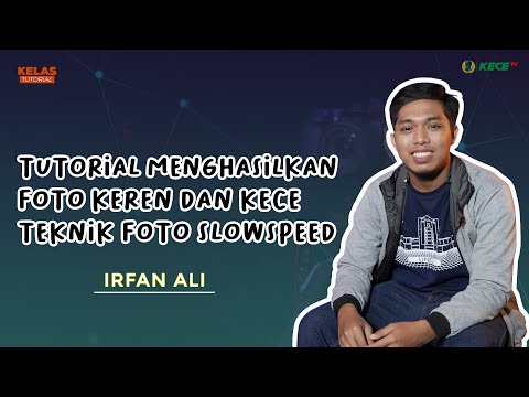 TUTORIAL FOTOGRAFI SLOWSPEED | Teknik Ambil Foto Benda Bergerak dan Foto Model Kece
