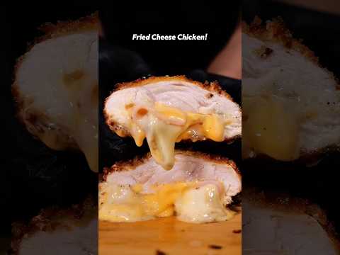 Fried Cheese Chicken 🍗😜 from @BayashiTV_