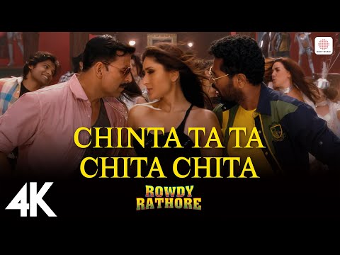 Chinta Ta Ta Chita Chita | 4K Video | Rowdy Rathore | Akshay, Kareena | Mika Singh|Sajid Wajid 🕺💥