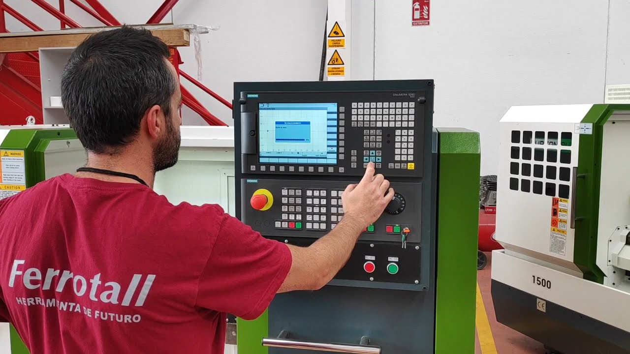Vídeo de Vurcon PL-36 parallel bed lathe 