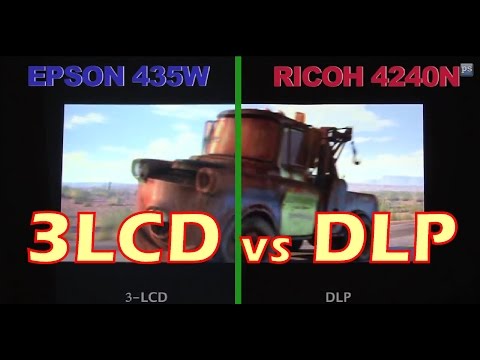 Projector Review (3LCD vs DLP short-throw projectors)