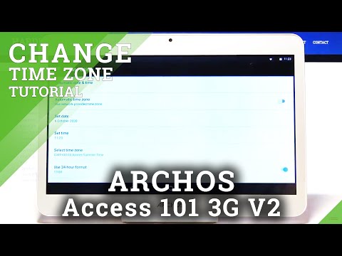 How to Change Time & Date on ARCHOS Access 101 3G V2 – Time Settings