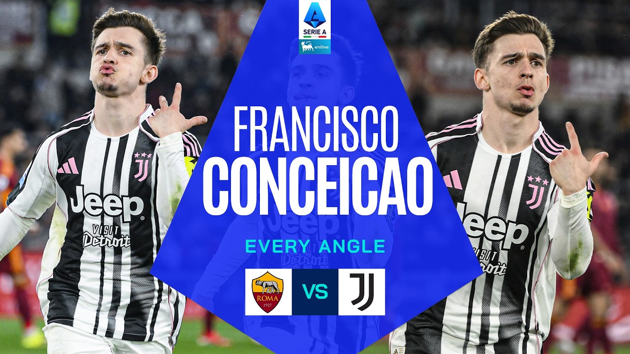 Francisco Conceicao’s Absolute Masterpiece | Every Angle | Serie A 2025/26