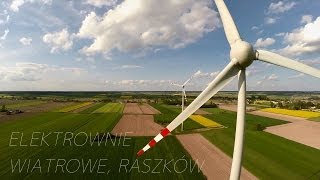 preview picture of video 'Elektrownie wiatrowe, Raszków'