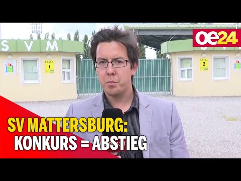 SV Mattersburg droht bei Konkurs der Abstieg