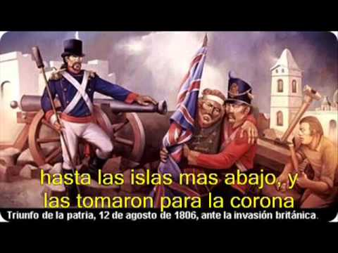 Admiral Brown Wolfe tones MALVINAS ARGENTINAS