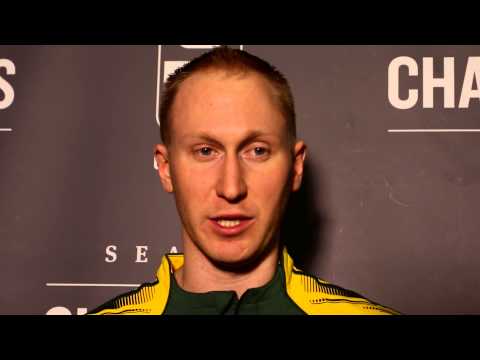 2015 Tim Hortons Brier - Draw 7 Media Scrum