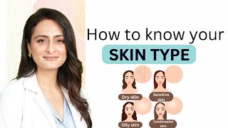 Skin type kaise pehchane | dry, oily, combination, sensitive , normal | Dermatologist | Dr. Aanchal