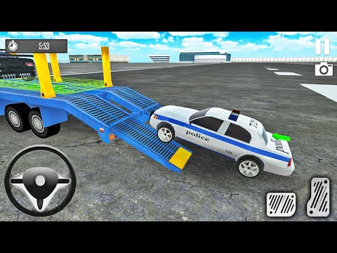 Multi Trailer Car Transporter Truck Driving Simulator 2021 - Android Gameplay