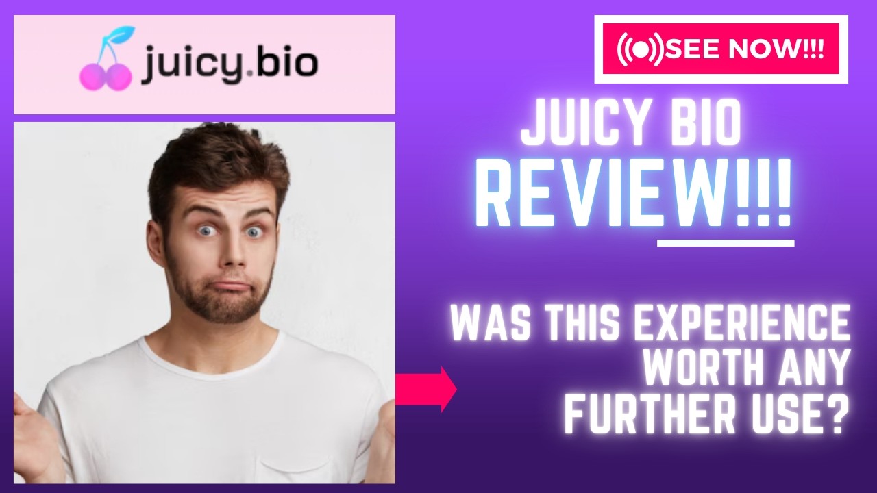 Juicy Bio Review-Was This Experience WORTH Any Further Use Or Just Another? See(Check Before use)