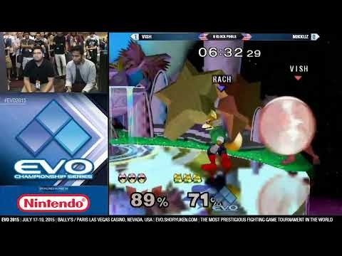 EVO 2015 SSBM: Vish vs. Mikkuz Pools