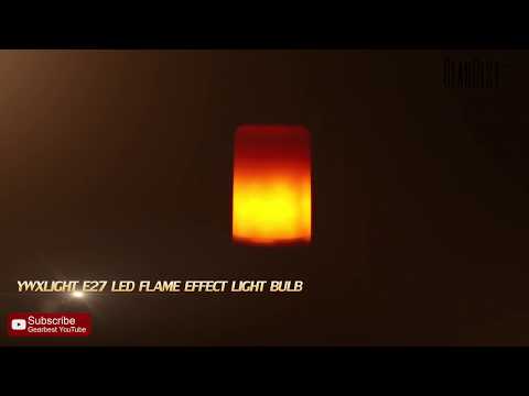 Flame009 LED E27 Flame Light Fire Atmosphere Decorative Lamp  - Gearbest.com