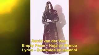 Empty Paper - Astrid van der Veen subtitulos en español